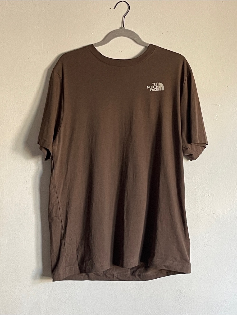 The North Face Men’s Large Smokey Brown Graphic Logo T-Shirt NWT Outdoor Tee